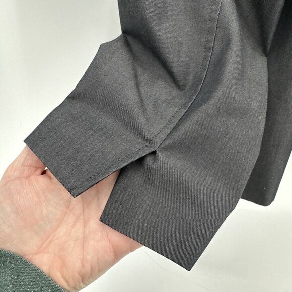 Talbots Blazer Womens Petite 14 14p Jacket Classic Lined Button Up Gray Vintage - Picture 8 of 8